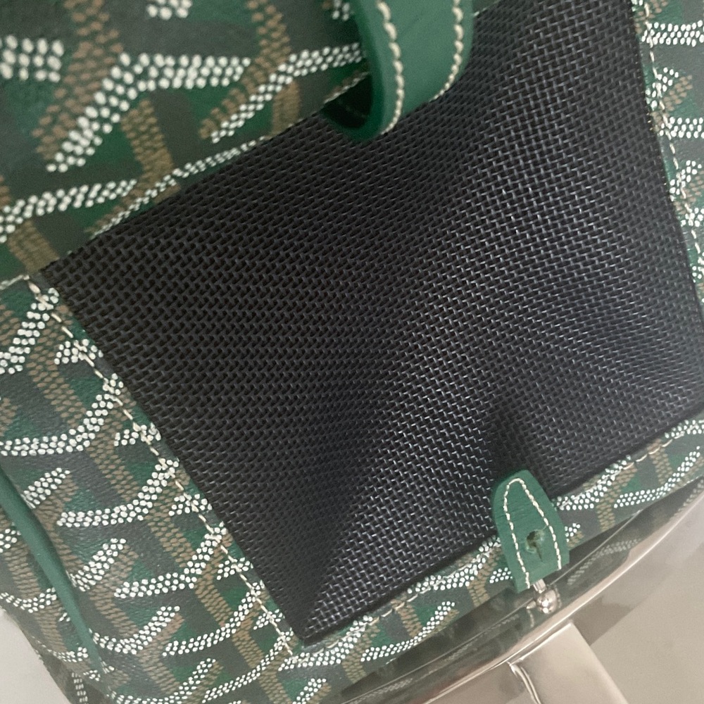 $5340 Goyard Green Dog carrier Bag - Picture 8 of 12